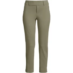 Lands' End Women's Lands' End Flex Mid Rise Pull On Crop Pants -Lands' End Store GUEST e3e7e300 d26e 44e2 b729 7eead56d42ed