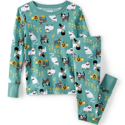 Lands' End Kids Pattern Snug Fit Pajama Set 5 Lands' End Kids Pattern Snug Fit Pajama Set - Image 5
