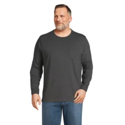 Lands' End Men's Super-T Long Sleeve T-Shirt With Pocket 20 Lands' End Men's Super-T Long Sleeve T-Shirt With Pocket -Lands' End Store GUEST e52c4777 dade 4482 b692 1393aeb23f20
