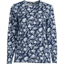 Lands' End Women's Tall Relaxed Supima Cotton Long Sleeve Crewneck T-Shirt 35 Lands' End Women's Tall Relaxed Supima Cotton Long Sleeve Crewneck T-Shirt -Lands' End Store GUEST e5dfb4d4 0e23 46ed 828e 9bc8c0da2b09
