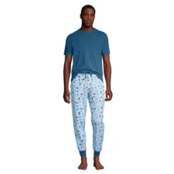 Lands' End Men's Knit Jersey Pajama Sleep Set -Lands' End Store GUEST e5e5068b e07f 4f82 9ee8 c3124c76a7e6