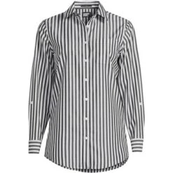 Lands' End Women's Wrinkle Free No Iron Roll Sleeve Boyfriend Tunic Top -Lands' End Store GUEST e5eeb109 1094 4ac1 ab7a fa040a1a4df2