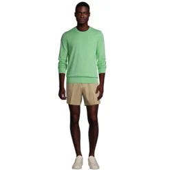 Lands' End Men's Comfort Waist 6" No Iron Chino Shorts -Lands' End Store GUEST e7a11865 a787 4e4a 909b 98551d993255