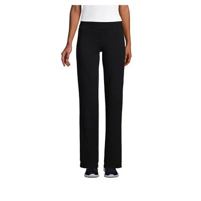 Lands' End Women's Starfish Mid Rise Straight Leg Elastic Waist Pull On Pants 3 Lands' End Women's Starfish Mid Rise Straight Leg Elastic Waist Pull On Pants - Image 3