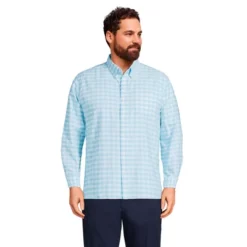 Lands' End Men's Traditional Fit Comfort-First Sail Rigger Oxford Shirt -Lands' End Store GUEST e8c59202 843a 4683 9db0 20627aadd21d