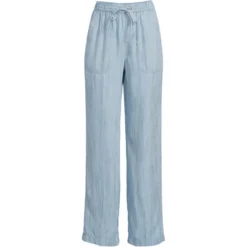 Lands' End Women's Tencel High Rise Wide Leg Pants -Lands' End Store GUEST e8fab145 85a0 4933 a2f9 58ded710b211