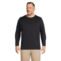 Lands' End Men's Long Sleeve Supima Tee -Lands' End Store GUEST e924e14c 3662 4f8b 8484 d8cb78f0ee8f