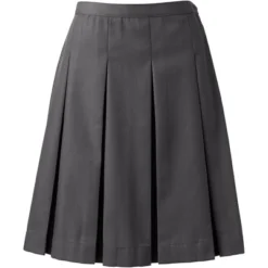 Lands' End Lands' End School Uniform Women's Poly-Cotton Box Pleat Skirt Top Of Knee 8 Lands' End Lands' End School Uniform Women's Poly-Cotton Box Pleat Skirt Top Of Knee -Lands' End Store GUEST e9c13d01 a375 4994 816a edb723030d52