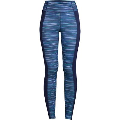 Lands' End Women's Active High Rise Compression Slimming Pocket Leggings 8 Lands' End Women's Active High Rise Compression Slimming Pocket Leggings - Image 8