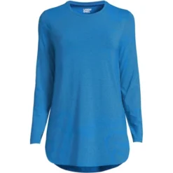 Lands' End Women's Moisture Wicking UPF 50 Sun Long Sleeve Curved Hem Tunic Top -Lands' End Store GUEST ea11464e b173 47eb 9951 b484895610c0