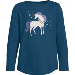 Lands' End Girls Graphic Tee Shirt -Lands' End Store GUEST ea60e609 b2c1 4da0 9488 44a9934335ce