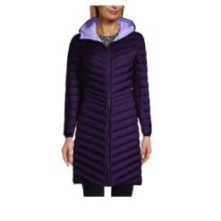Lands' End Women's Ultralight Packable Long Down Coat -Lands' End Store GUEST eb418833 47a8 4ad6 9c1c 059b14db4d1b