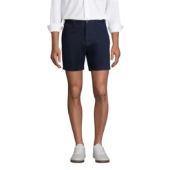 Lands' End Lands' End Men's Traditional Fit 6" No Iron Chino Shorts -Lands' End Store GUEST ebd3562d b16d 4b6e 8752 d3d2d6c65ac0