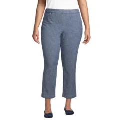 Lands' End Women's Mid Rise Pull On Chino Crop Pants 13 Lands' End Women's Mid Rise Pull On Chino Crop Pants -Lands' End Store GUEST ecbbbc69 ebdc 46bf acc4 0cc44d7397b0
