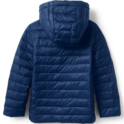 Lands' End Kids ThermoPlume Packable Hooded Jacket 1 Lands' End Kids ThermoPlume Packable Hooded Jacket