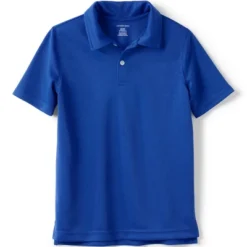 Lands' End Boys Short Sleeve Poly Pique Polo Shirt -Lands' End Store GUEST eced0e15 e0c9 45bd 93db 33853508ffb0