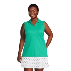 Lands' End Women's Performance Pique Sleeveless Polo -Lands' End Store GUEST ecfaffad e008 4191 9a74 0cb1b4715756