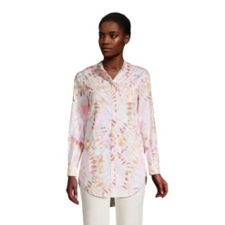 Lands' End Women's Cotton A-Line Long Sleeve Tunic Top 16 Lands' End Women's Cotton A-Line Long Sleeve Tunic Top -Lands' End Store GUEST efc0f382 e935 4923 9391 14620ed44d2b