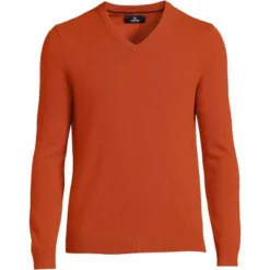 Lands' End Men's Fine Gauge Cashmere V-neck Sweater -Lands' End Store GUEST effab3e2 5711 448a 955b 9711d556115f