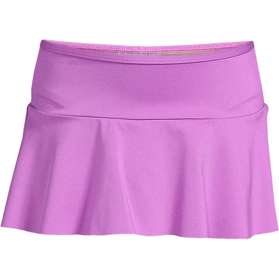 Lands' End Girls Slim Swim Mini Skirt Swim Bottoms 7 Lands' End Girls Slim Swim Mini Skirt Swim Bottoms - Image 7