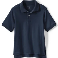 Lands' End School Uniform Kids Short Sleeve Interlock Polo Shirt -Lands' End Store GUEST f2e351cb 138d 41de a6d7 2d71bc206de1