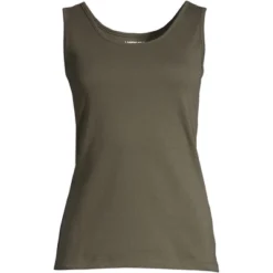 Lands' End Women's Tall Cotton Tank Top -Lands' End Store GUEST f335f3de b321 48b3 98cf 03213e5e5d80 1