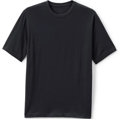 Lands' End School Uniform Men's Short Sleeve Essential T-shirt 3 Lands' End School Uniform Men's Short Sleeve Essential T-shirt - Image 3