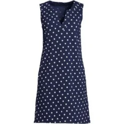 Lands' End Women's Cotton Jersey Sleeveless Swim Cover-up Dress -Lands' End Store GUEST f3bdbe28 564d 4fb7 832c f94d4ea4deea