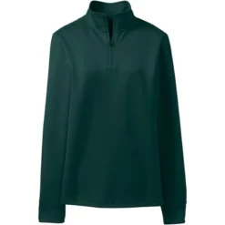 Lands' End Lands' End School Uniform Women's Quarter Zip Pullover -Lands' End Store GUEST f3d02bb8 ebde 4010 891b ab9ad701e531
