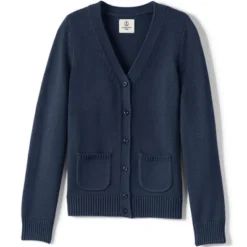 Lands' End School Uniform Girls Cotton Modal Button Front Cardigan Sweater 15 Lands' End School Uniform Girls Cotton Modal Button Front Cardigan Sweater -Lands' End Store GUEST f3f64ad2 1fe4 481f 92a2 a613d0651a85