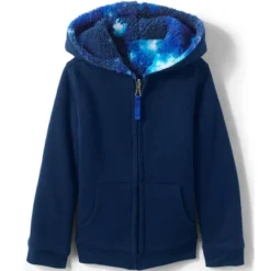 Lands' End Kids High Pile Lined Zip Hoodie -Lands' End Store GUEST f538e4aa 1222 46a9 b86f 655fd3200b00