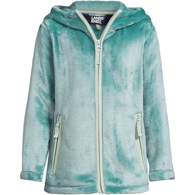 Lands' End Girls Softest Fleece Jacket 7 Lands' End Girls Softest Fleece Jacket - Image 7