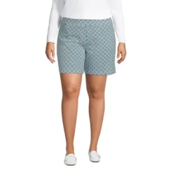 Lands' End Women's Starfish Mid Rise 7" Pull On Shorts -Lands' End Store GUEST f6fc6e24 7541 4e48 af3a 09403f944160