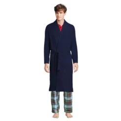 Lands' End Men's Flannel Robe -Lands' End Store GUEST f715f5de e023 4d05 9481 6d06de1bd58b