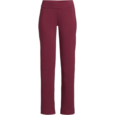 Lands' End Women's Tall Starfish Mid Rise Straight Leg Elastic Waist Pull On Pants 11 Lands' End Women's Tall Starfish Mid Rise Straight Leg Elastic Waist Pull On Pants - Image 11