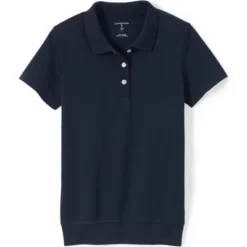 Lands' End School Uniform Men's Short Sleeve Banded Bottom Polo Shirt 7 Lands' End School Uniform Men's Short Sleeve Banded Bottom Polo Shirt -Lands' End Store GUEST f839c83a 3adf 4314 8e2d add1a4e53579