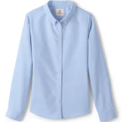 Lands' End School Uniform Girls Long Sleeve Oxford Dress Shirt 8 Lands' End School Uniform Girls Long Sleeve Oxford Dress Shirt -Lands' End Store GUEST f964133a 7aa7 4c2d a806 0042aa870fda