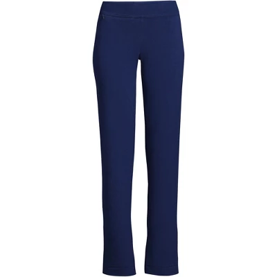Lands' End Women's Tall Starfish Mid Rise Straight Leg Elastic Waist Pull On Pants 5 Lands' End Women's Tall Starfish Mid Rise Straight Leg Elastic Waist Pull On Pants - Image 5