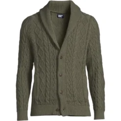 Lands' End Men's Cotton Blend Cable Shawl Cardigan Sweater 6 Lands' End Men's Cotton Blend Cable Shawl Cardigan Sweater -Lands' End Store GUEST fb024a34 5b5a 450b a1f9 7b4ff5a5e2c8
