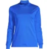 Lands' End Women's Long Sleeve Supima Mock Turtleneck