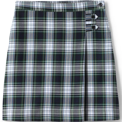 Lands' End School Uniform Girls Slim Plaid A-line Skirt Below The Knee 6 Lands' End School Uniform Girls Slim Plaid A-line Skirt Below The Knee - Image 6