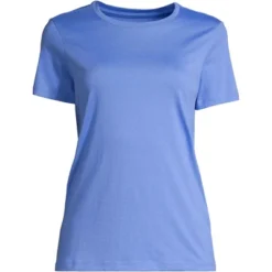Lands' End Women's Relaxed Supima Cotton Short Sleeve Crewneck T-Shirt -Lands' End Store GUEST fc294a2a 1a1c 4a09 8ee6 8789094cf793
