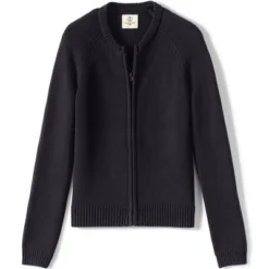 Lands' End School Uniform Girls Cotton Modal Zip-front Cardigan Sweater 11 Lands' End School Uniform Girls Cotton Modal Zip-front Cardigan Sweater -Lands' End Store GUEST fc60a88e fe8a 4cc4 afb7 0a7997df0f28