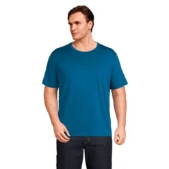 Lands' End Men's Short Sleeve Supima Tee With Pocket -Lands' End Store GUEST fd0c44bf 014f 4d71 b76f 863188135a9c