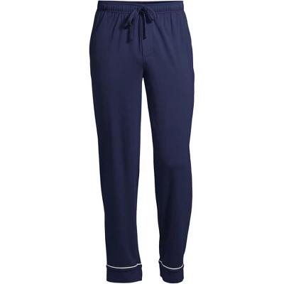 Lands' End Men's Brush Back Knit Pajama Pants 4 Lands' End Men's Brush Back Knit Pajama Pants - Image 4