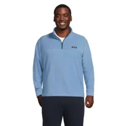 Lands' End Men's Fleece Quarter Zip Pullover -Lands' End Store GUEST fec1dd0b 5e25 481e 8c2a 7534a6d6cfe3