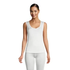 Lands' End Women's Petite Silk Interlock Thermal Long Underwear Base Layer Tank Top -Lands' End Store GUEST ff20b7fa 6cea 4665 acc6 1b98f6109183
