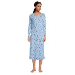 Lands' End Women's Supima Cotton Long Sleeve Midcalf Nightgown 18 Lands' End Women's Supima Cotton Long Sleeve Midcalf Nightgown -Lands' End Store GUEST ff520581 b28b 4d6c bab8 0ac91fe82294