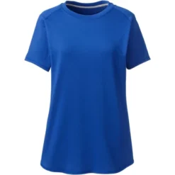 Lands' End School Uniform Women's Short Sleeve Active Gym T-shirt -Lands' End Store GUEST ff67e72f 1994 4dc5 a2b0 0510ec4658c1