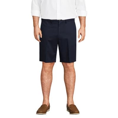Lands' End Men's Big And Tall Comfort Waist 9" No Iron Chino Shorts 7 Lands' End Men's Big And Tall Comfort Waist 9" No Iron Chino Shorts - Image 7
